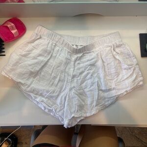 Cotton on linen shorts